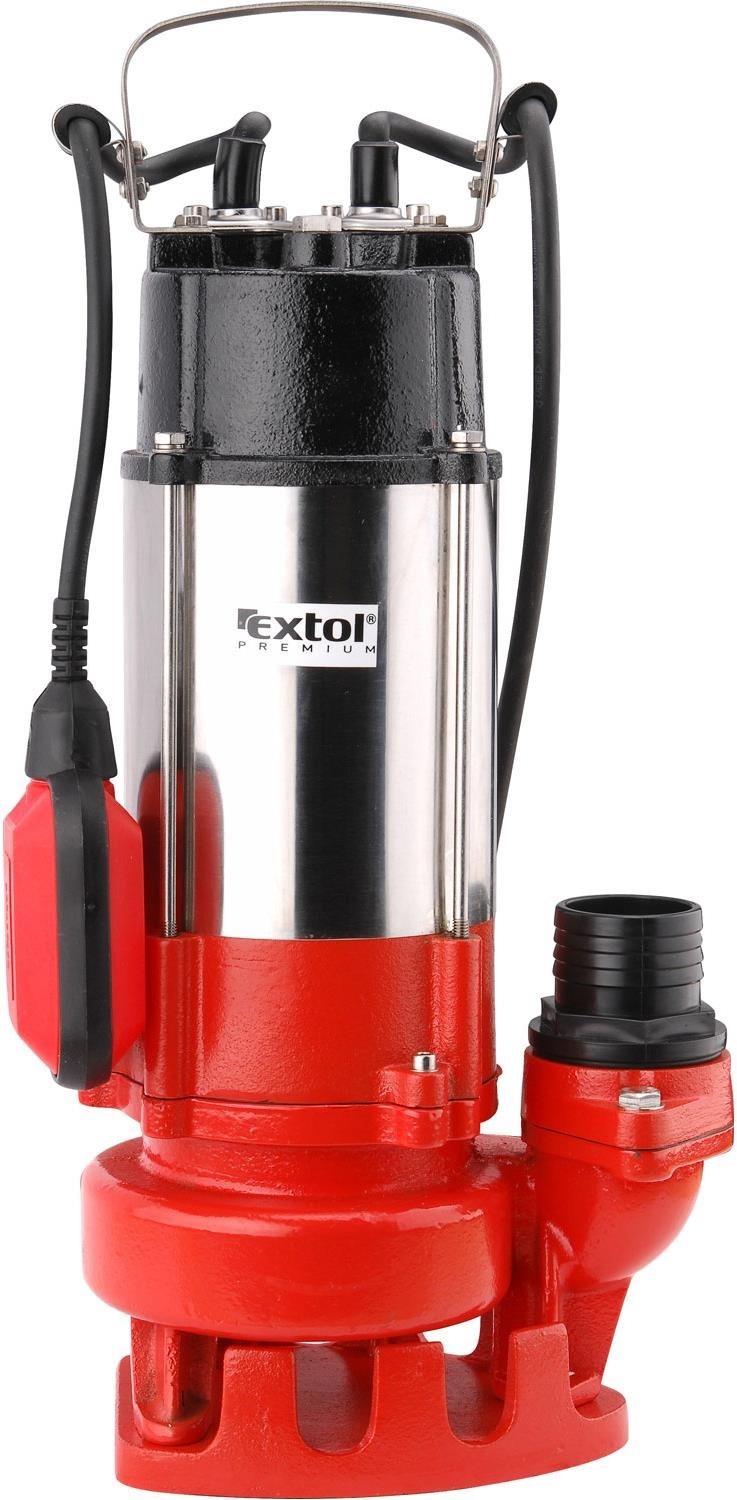 EXTOL PREMIUM čerpadlo ponorné kalové, 750W, 18000l/hod=300l/min, 8895001