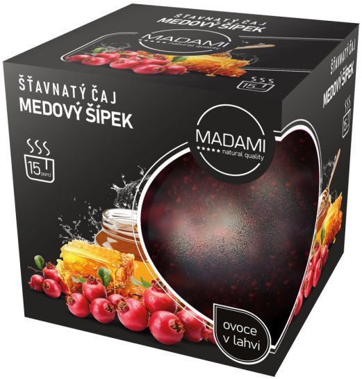 MADAMI Medový šípek 500 g šťavnatý čaj
