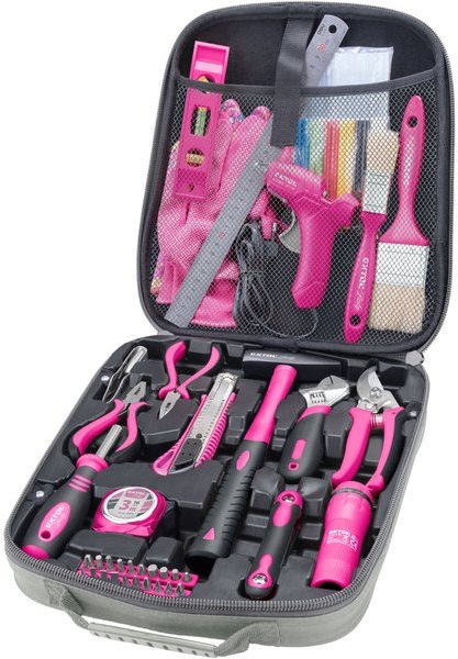 EXTOL LIGHT sada nářadí 68ks, 1/4', CrV, EXTOL LADY, 6593