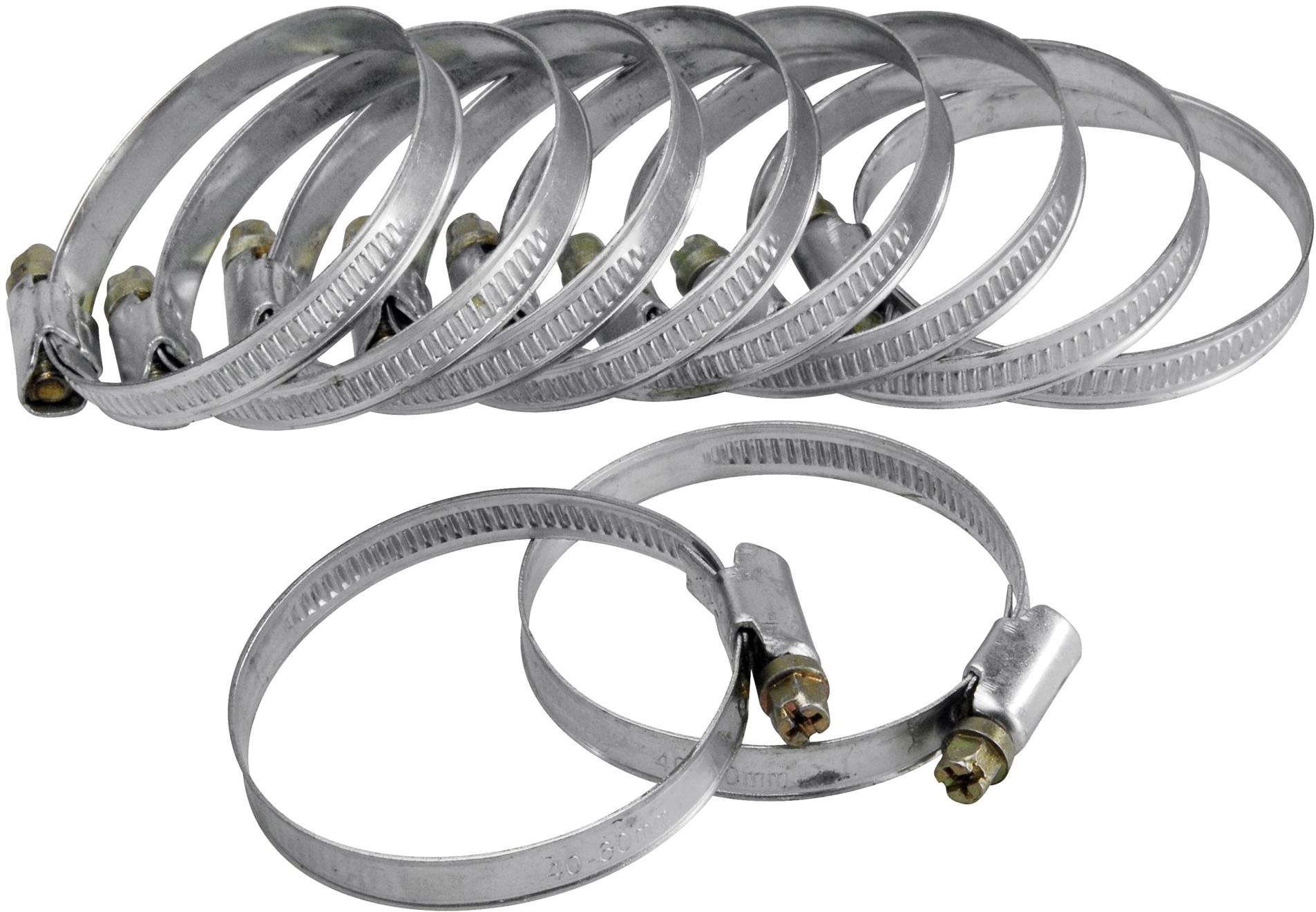 EXTOL CRAFT spony hadicové NEREZ, 8-12mm, 10 ks, 70500