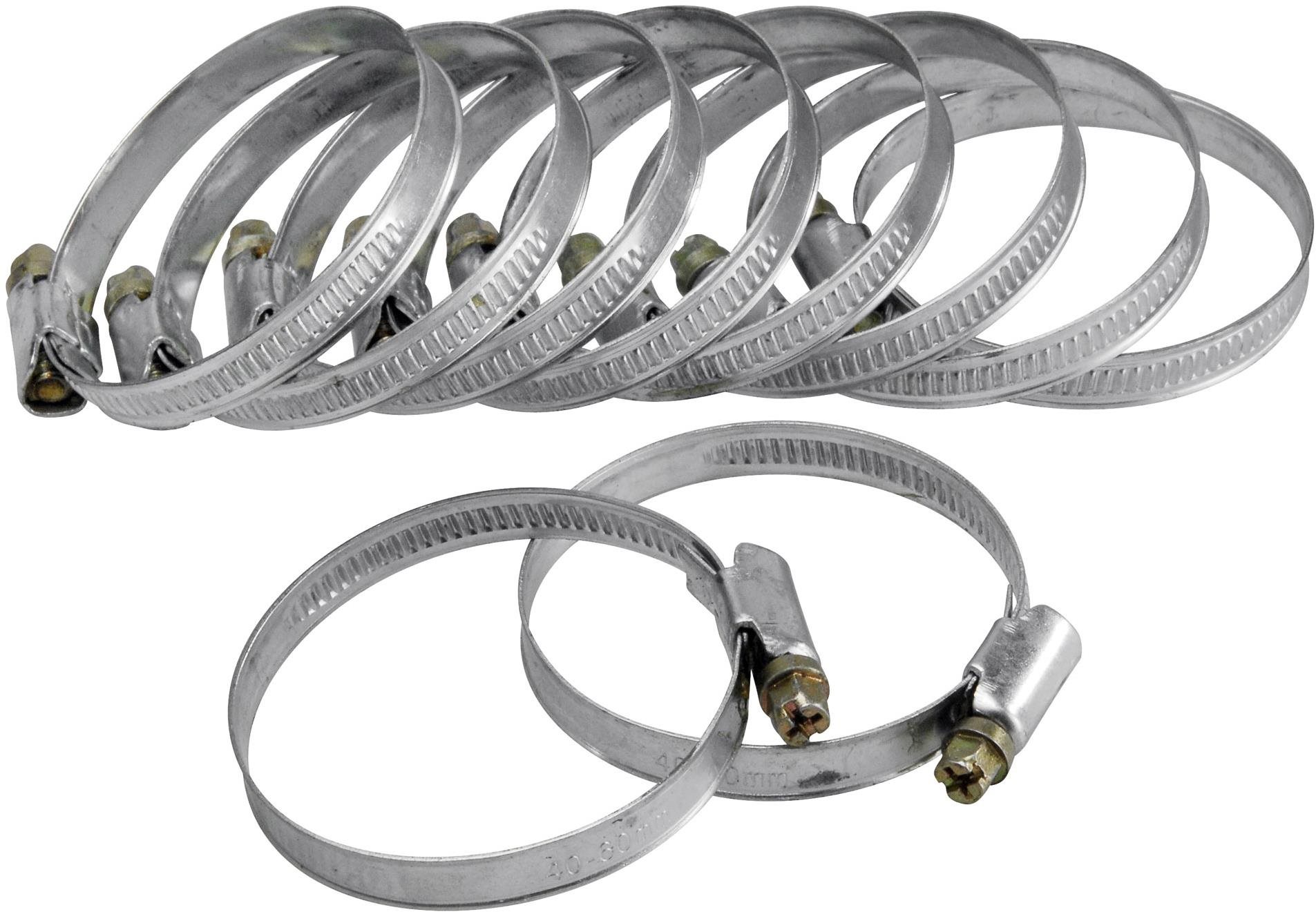 EXTOL CRAFT spony hadicové NEREZ, 20-32mm, 10 ks, 70504
