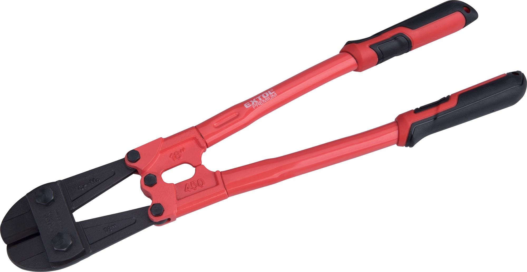 EXTOL PREMIUM kleště štípací pákové, 450mm/18', CrMo, 8813419