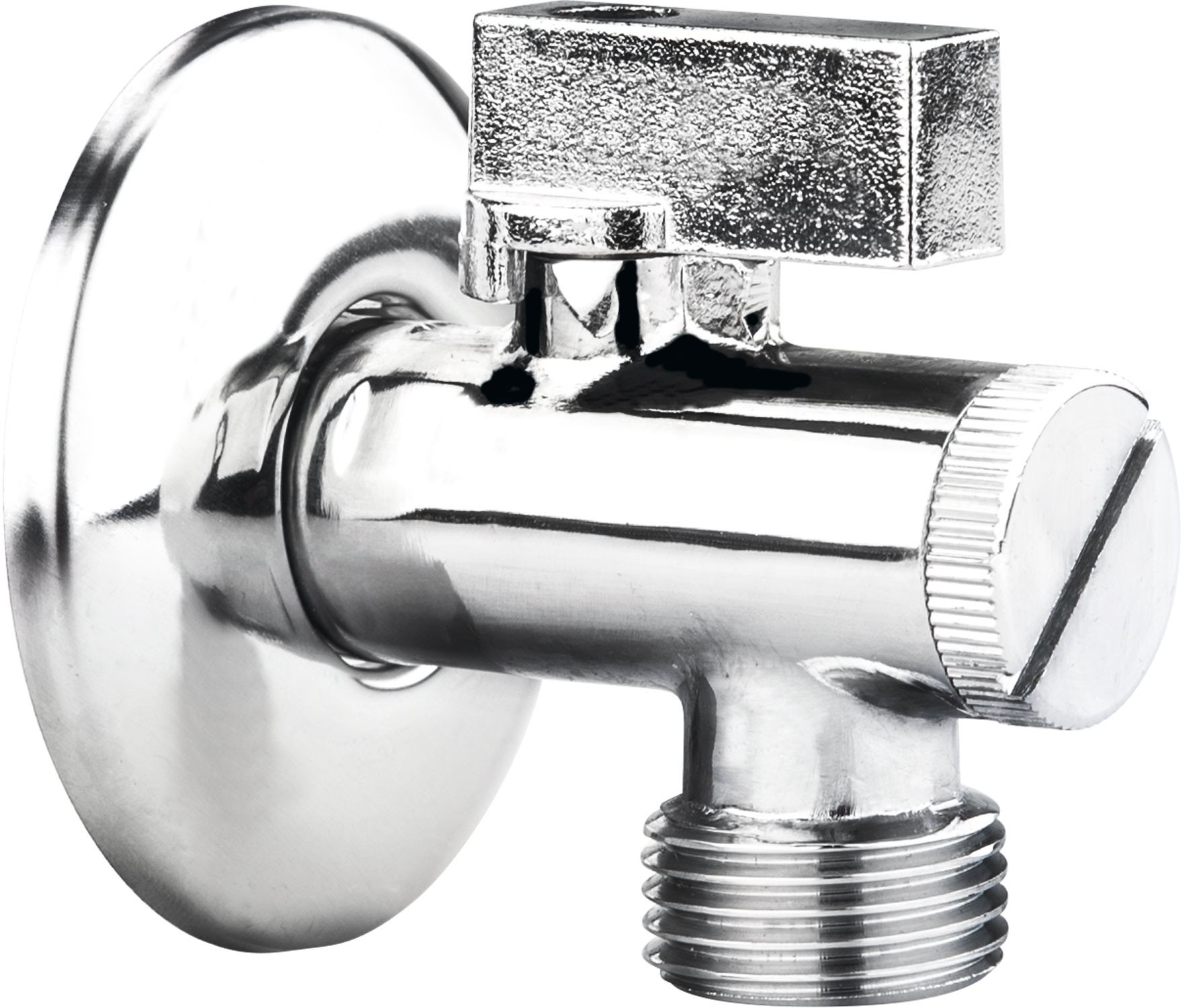 BALLETTO ventil rohový s filtrem a kovovou pákou, 1/2"-1/2", 81153