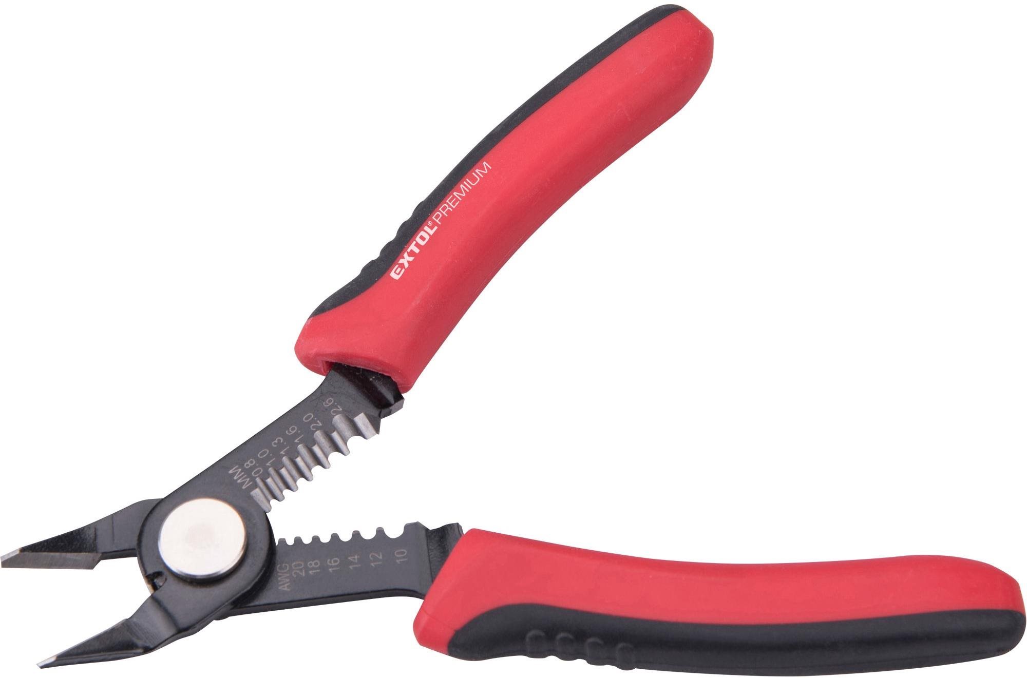 EXTOL PREMIUM kleště štípací boční/odizolovací, 150mm, , 8831111
