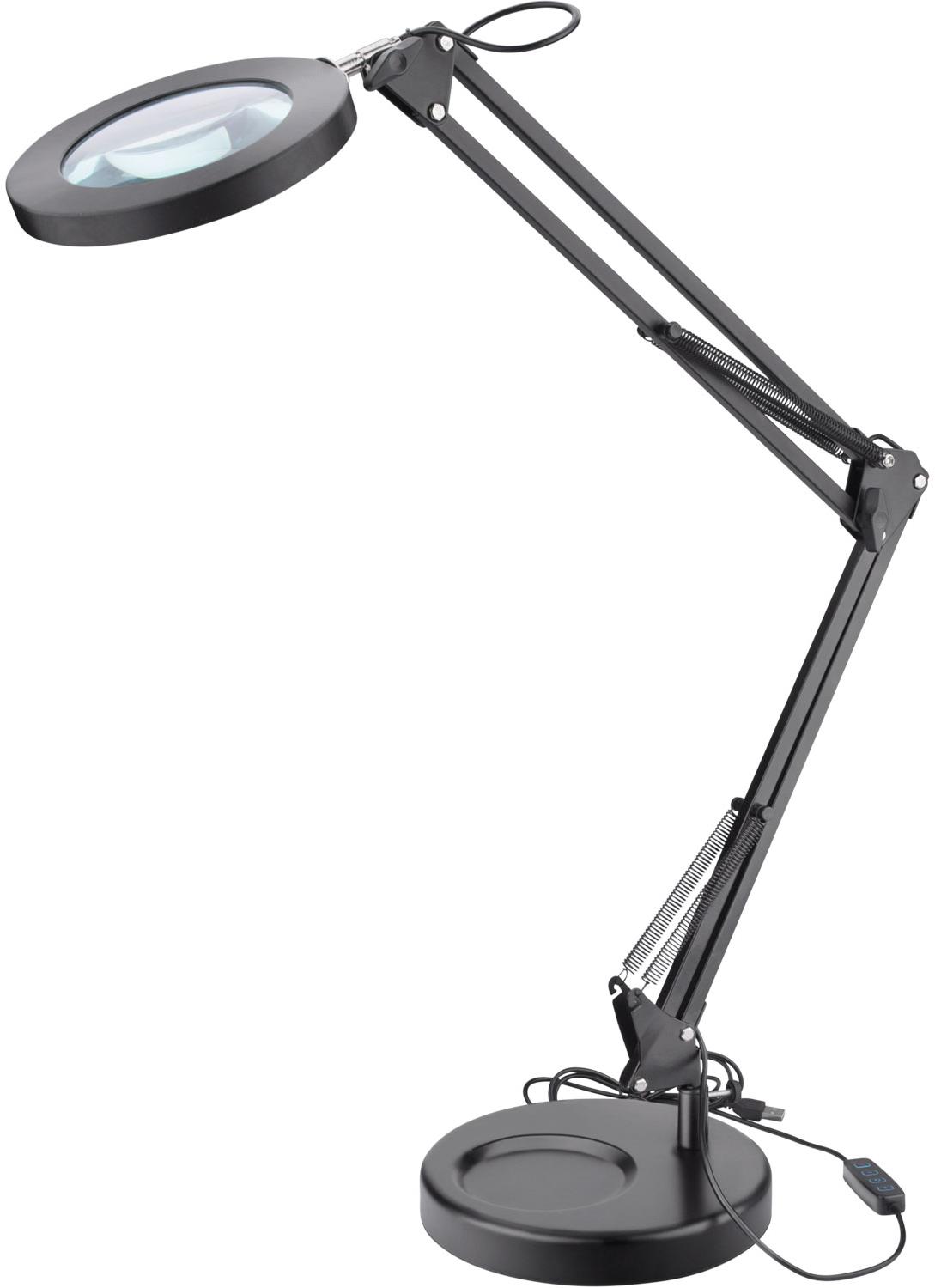 Extol 43160 černá, s lupou, USB napájení