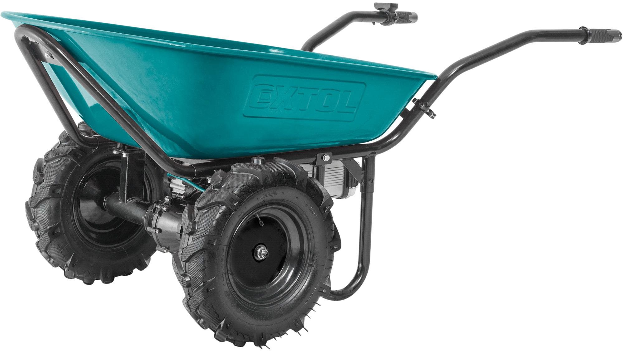 EXTOL INDUSTRIAL Kolečko dvoukolák s převodovkou AKU 8791590