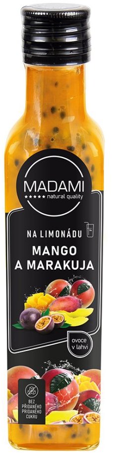 MADAMI Ovoce na limonádu Mango & Marakuja 250 ml
