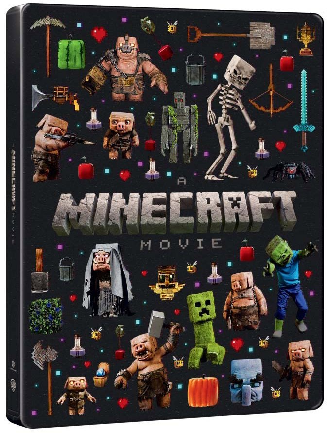 Minecraft film (4K + Blu-ray) 2 disky - Steelbook - motiv Collectors