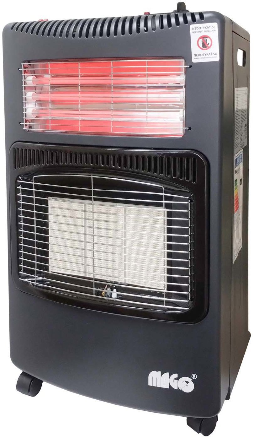 MAGG Kombinovaná skládací plynová 4,2kW a elektrická 1,14kW kamna vč. příslušenství