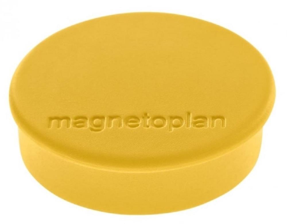 Magnetoplan Magnety Discofix standard 30 mm žlutý 10 ks