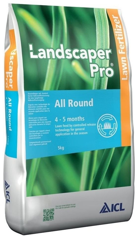 ZAFIDO Trávníkové hnojivo ICL LANDSCAPER PRO ALL ROUND, 5 kg