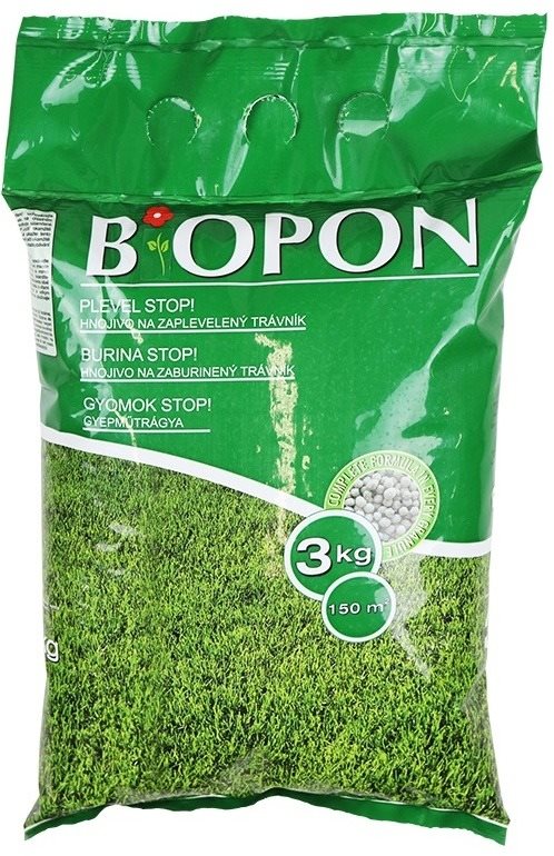 BOPON hnojivo na trávníky zaplevelený 3 kg