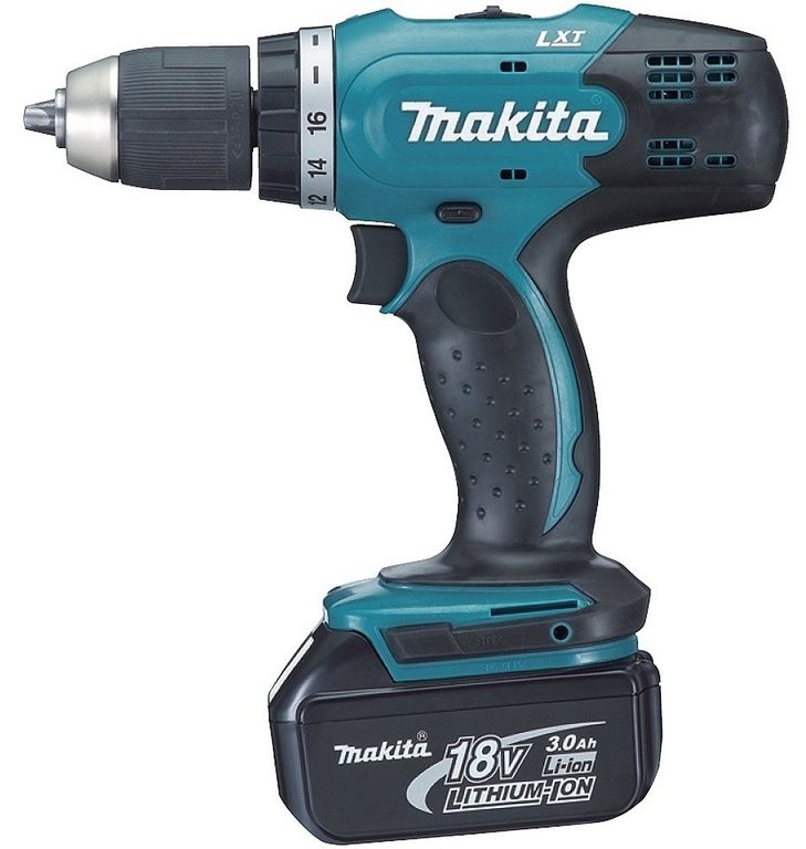 MAKITA Vrtací šroubovák AKU Li-ion LXT 18V DDF453SFE (2x3 Ah)