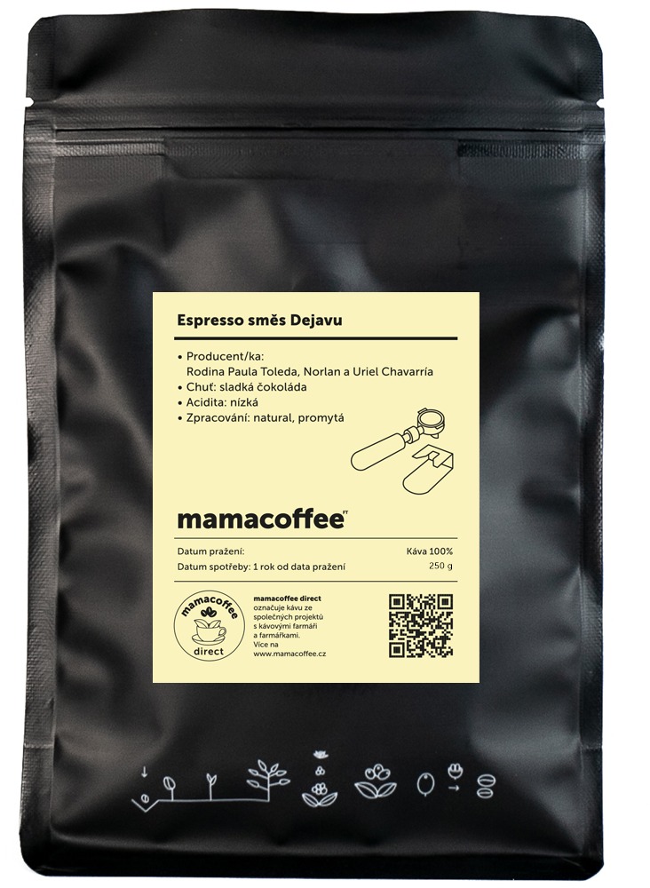 mamacoffee espresso směs Dejavu 250 g