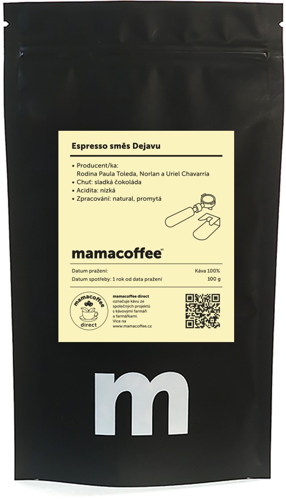mamacoffee espresso směs Dejavu 100 g