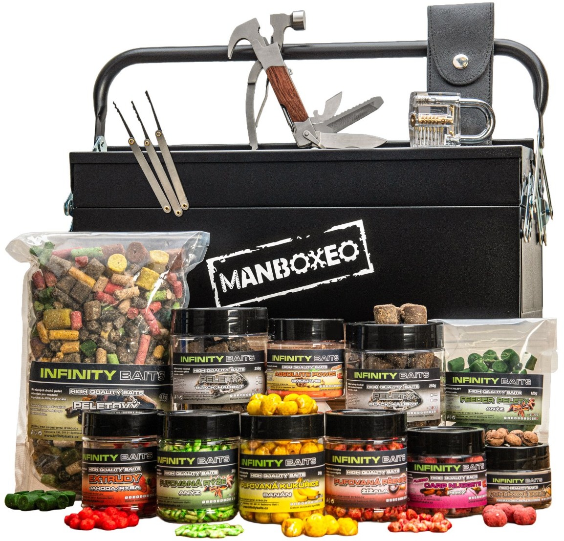Manboxeo Toolboxeo pro rybáře