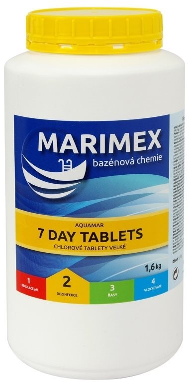 MARIMEX Chemie bazénová 7 Denní tablety 1,6kg