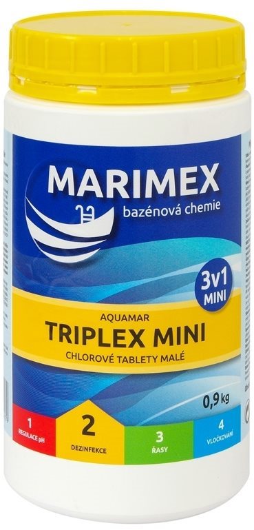 MARIMEX Chemie bazénová TRIPLEX MINI 0,9kg