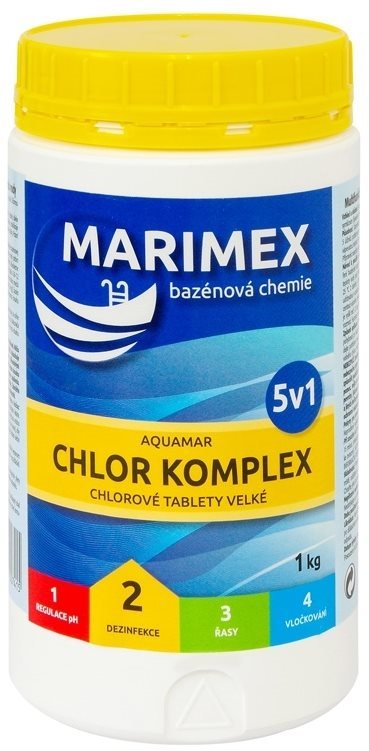 MARIMEX Chemie bazénová CHLOR KOMPLEX 5v1 1kg