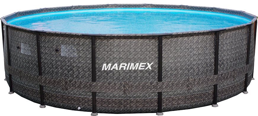 MARIMEX Bazén s konstrukcí FLORIDA bez příslušenství 3,66 x 0,99m - motiv RATAN