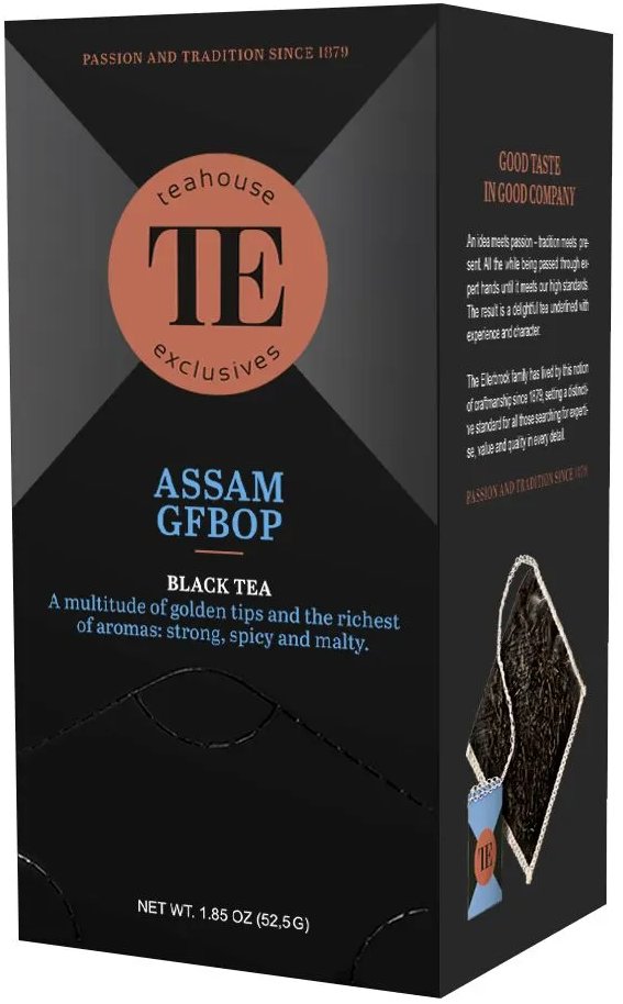 Market Grounds TE Luxury Tea Bag 15 Assam GFBOP