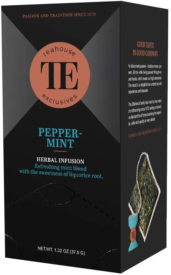 Market Grounds TE Luxury Tea Bag 15 Peppermint
