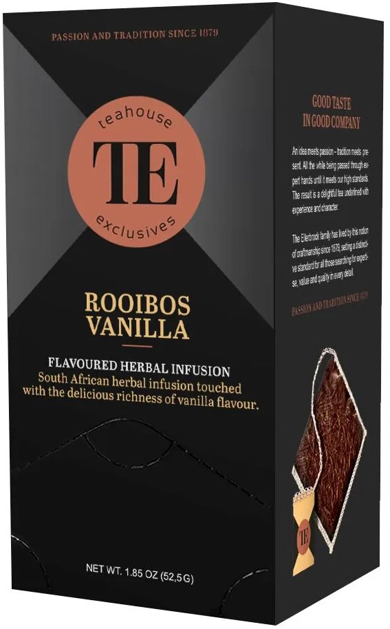 Market Grounds TE Luxury Tea Bag 15 Rooibos Vanilla