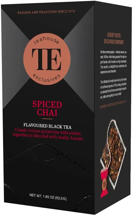 Market Grounds TE Luxury Tea Bag 15 Spiced Chai