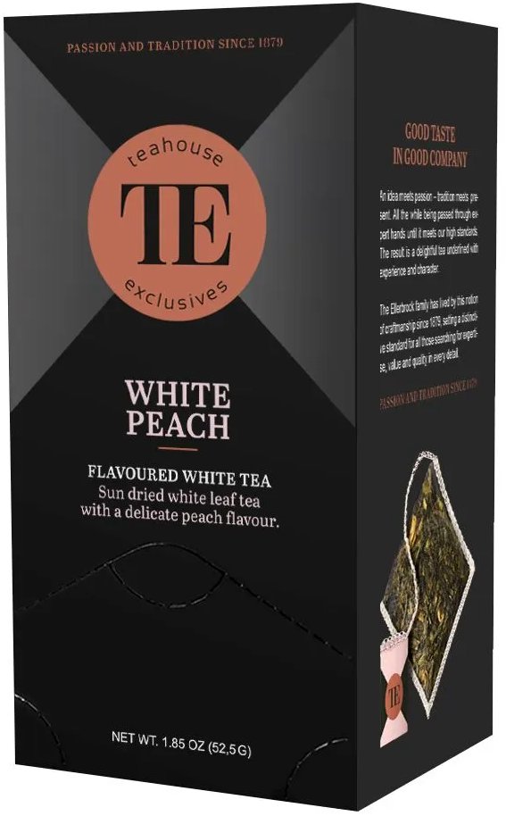Market Grounds TE Luxury Tea Bag 15 White Peach