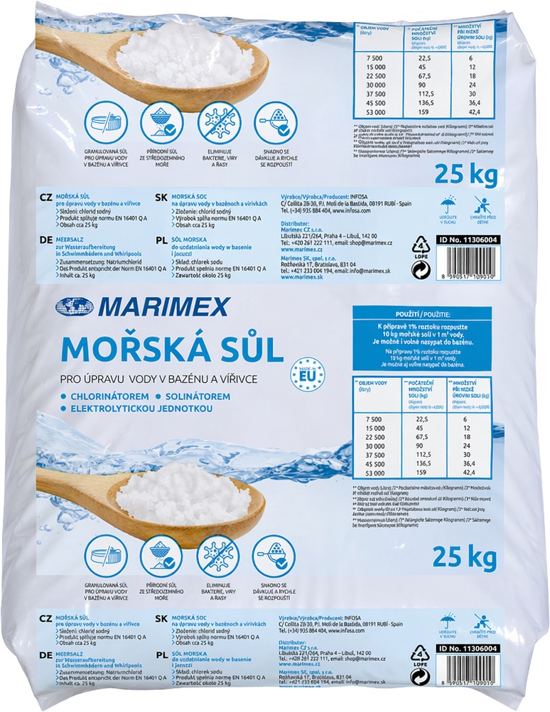 Marimex Sůl mořská 25 kg