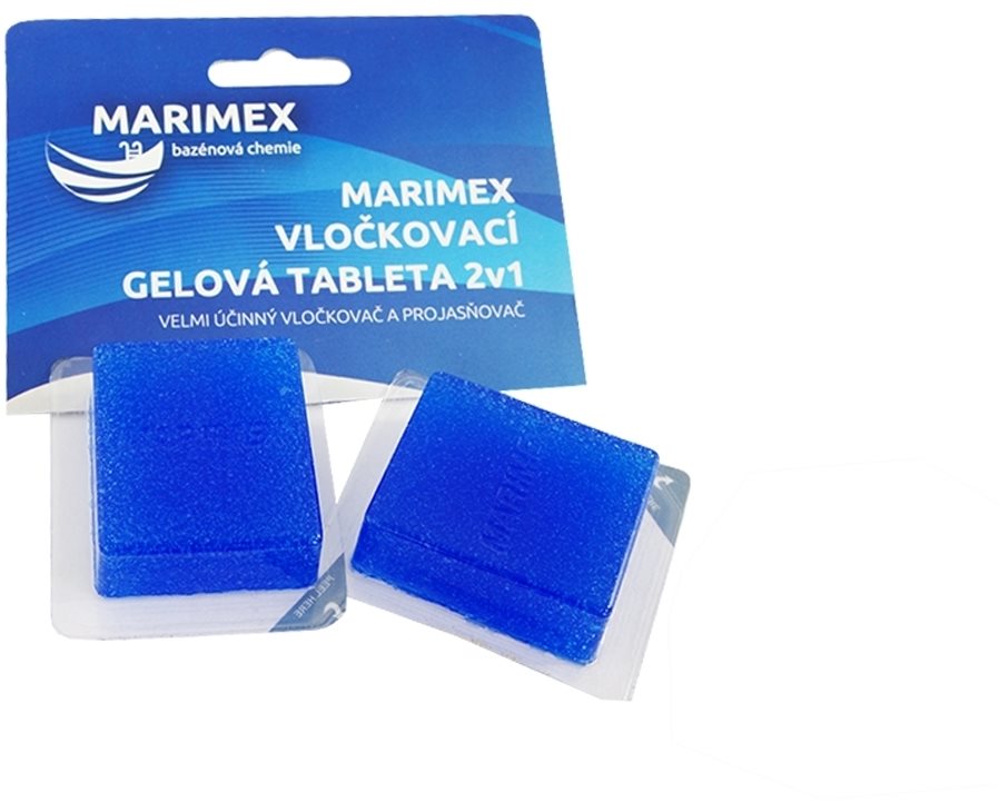 MARIMEX Chemie bazénová - Vločkovací gelová tableta 2v1
