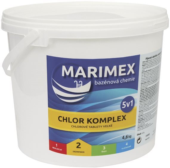 MARIMEX Chemie bazénová CHLOR KOMPLEX 5v1 4,6kg