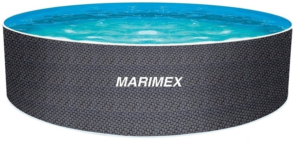 MARIMEX Bazén s konstrukcí ORLANDO bez příslušenství 3,66 x 1,22m - motiv RATAN