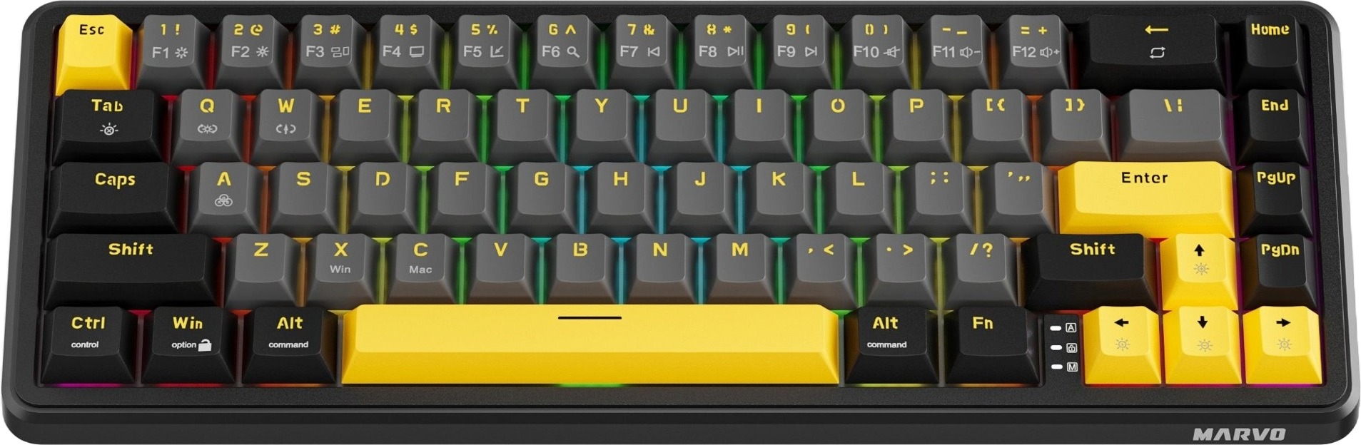 Marvo Magma M40 Magnetic Wired Keyboard - EN