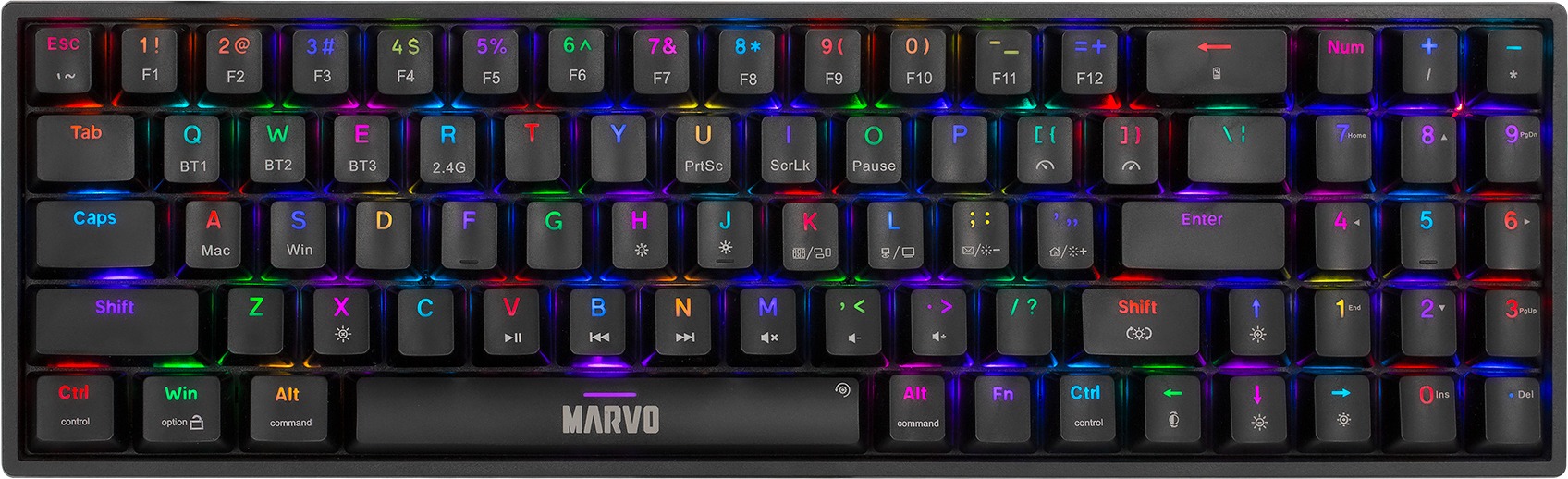 Marvo Shogo 78W Mechanical Tri-Mode Keyboard - EN