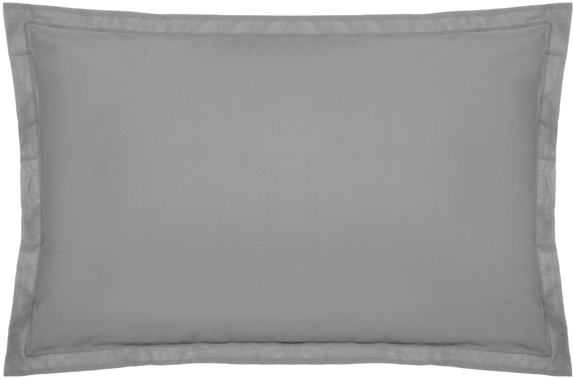 Atmosphera Bavlněný povlak na polštář 50 × 70 cm, šedý