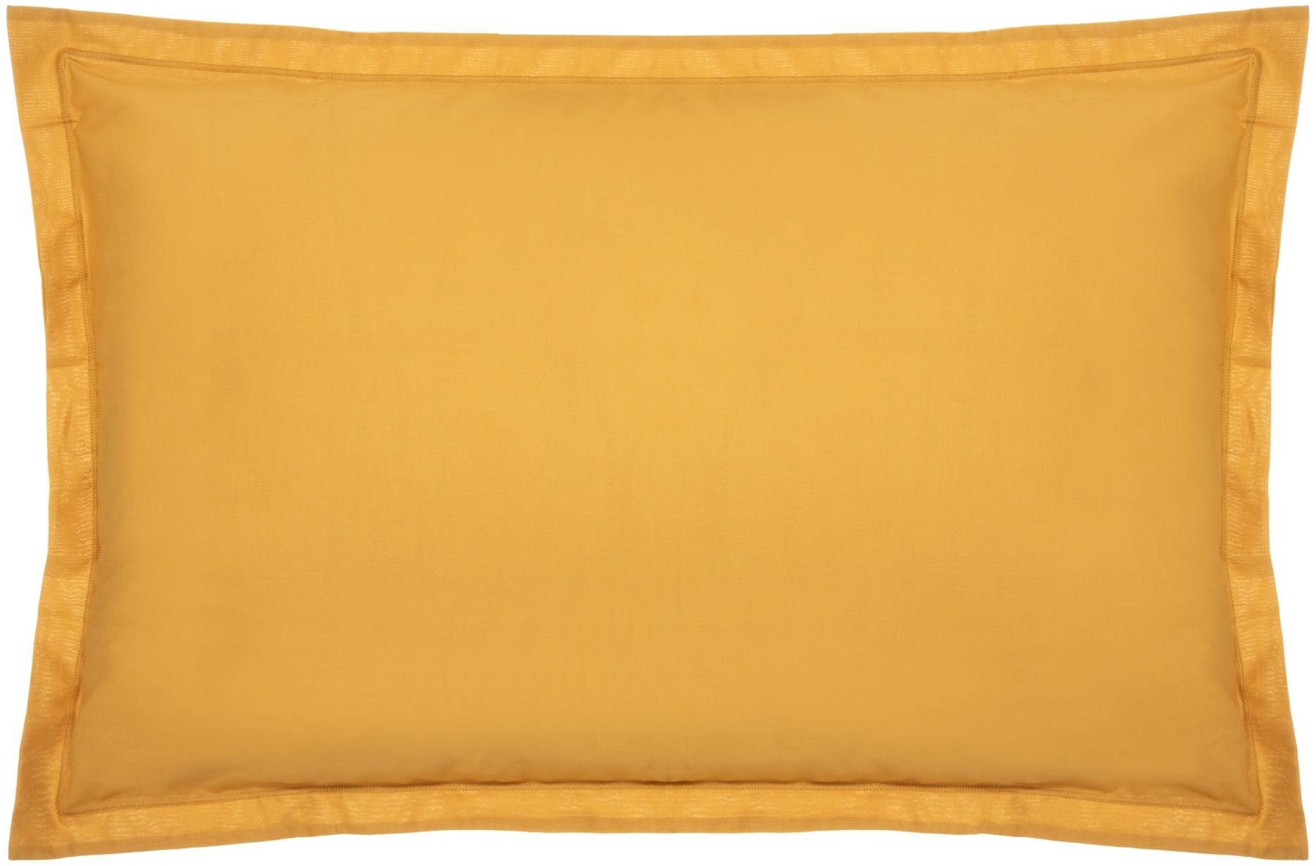 Atmosphera Bavlněný povlak na polštář 50 × 70 cm, žlutý