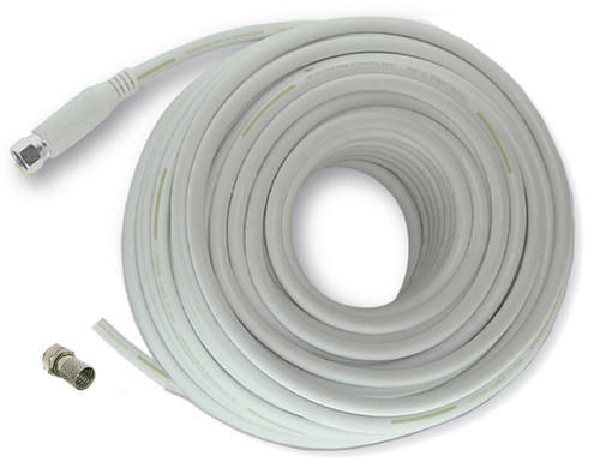 Mascom satelitní kabel 7676-080W, konektory F 8m