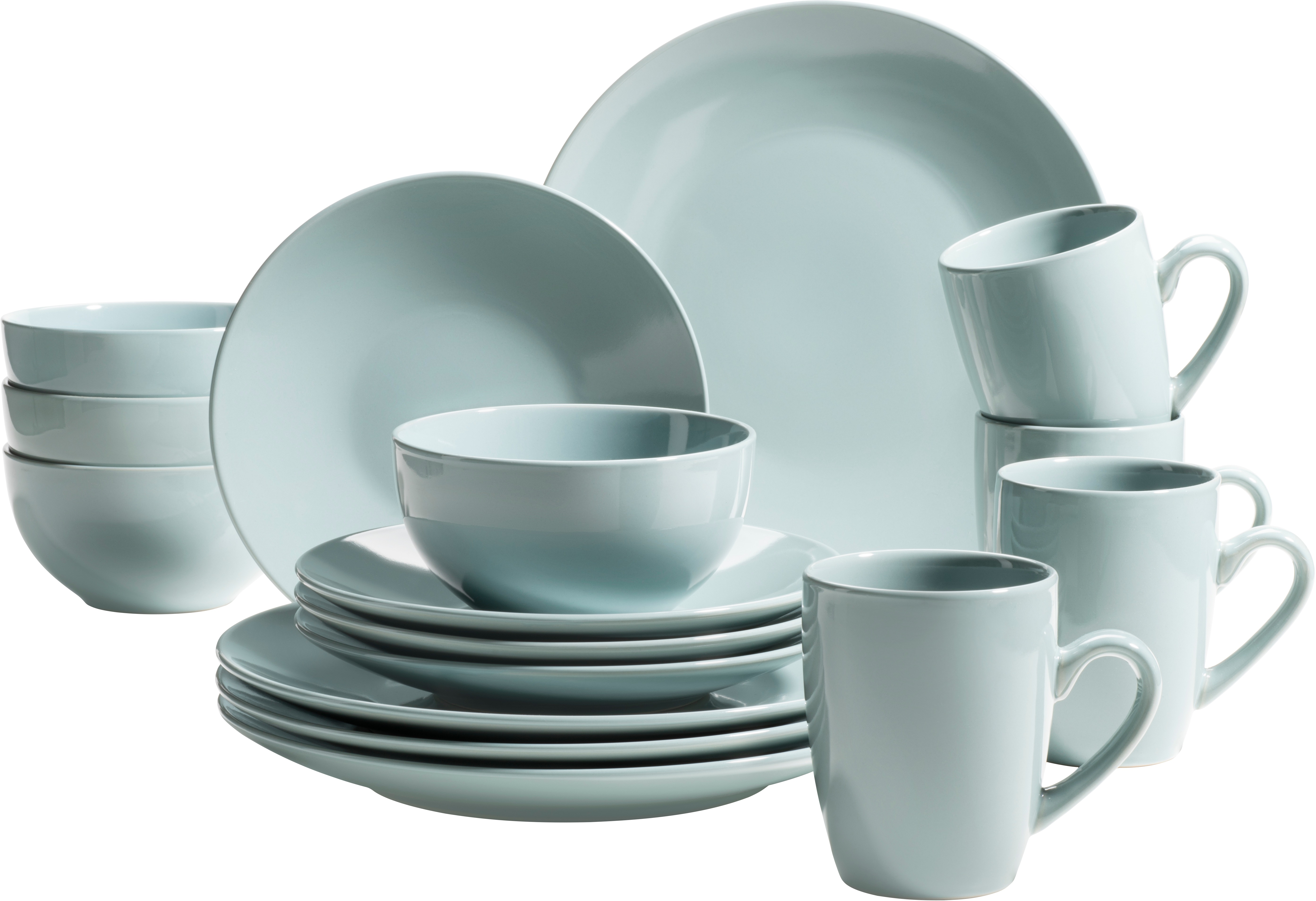 Mäser MINT PASTELL SELECTION Jídelní sada 16 ks