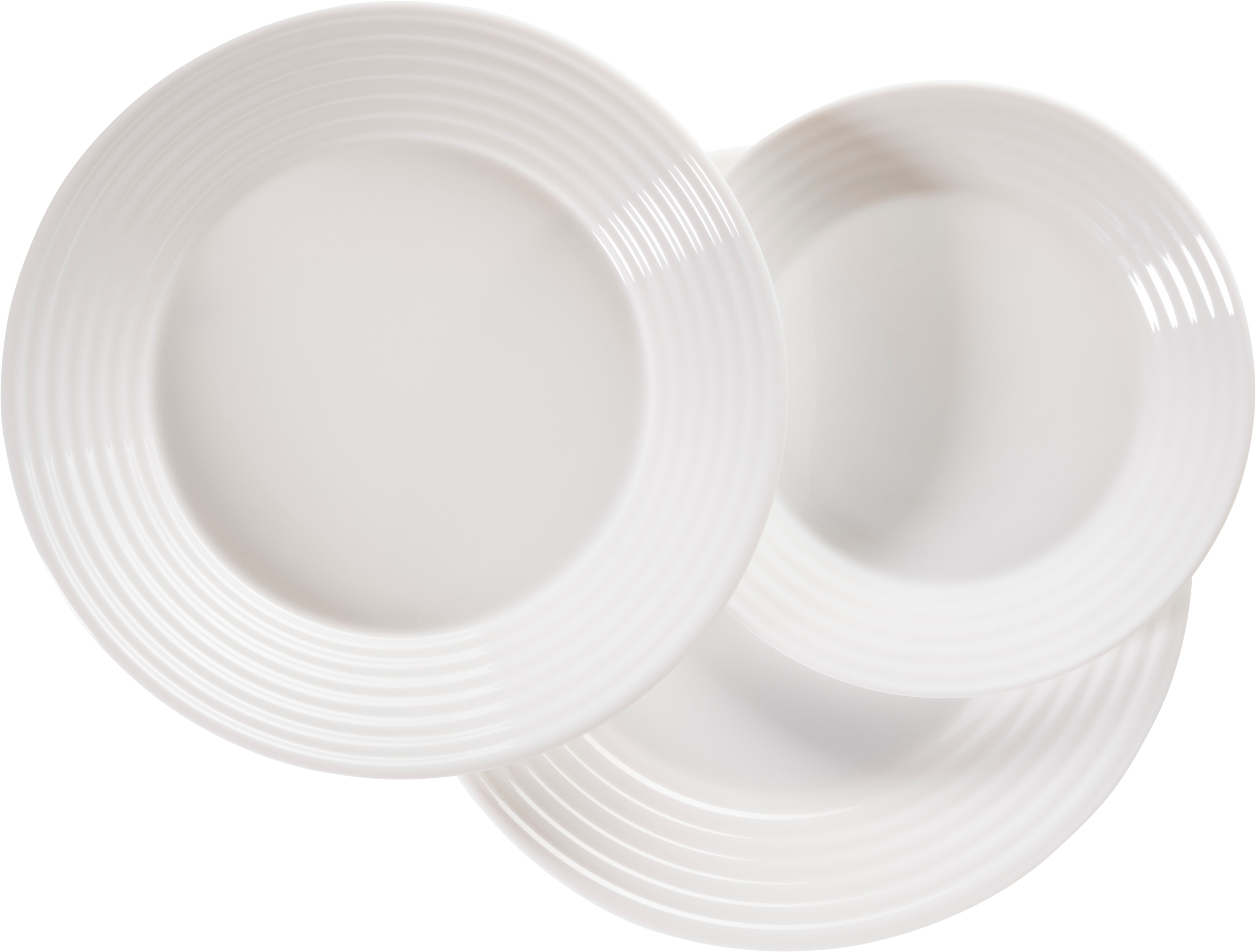 Luminarc WHITE HARENA Jídelní sada 18 ks