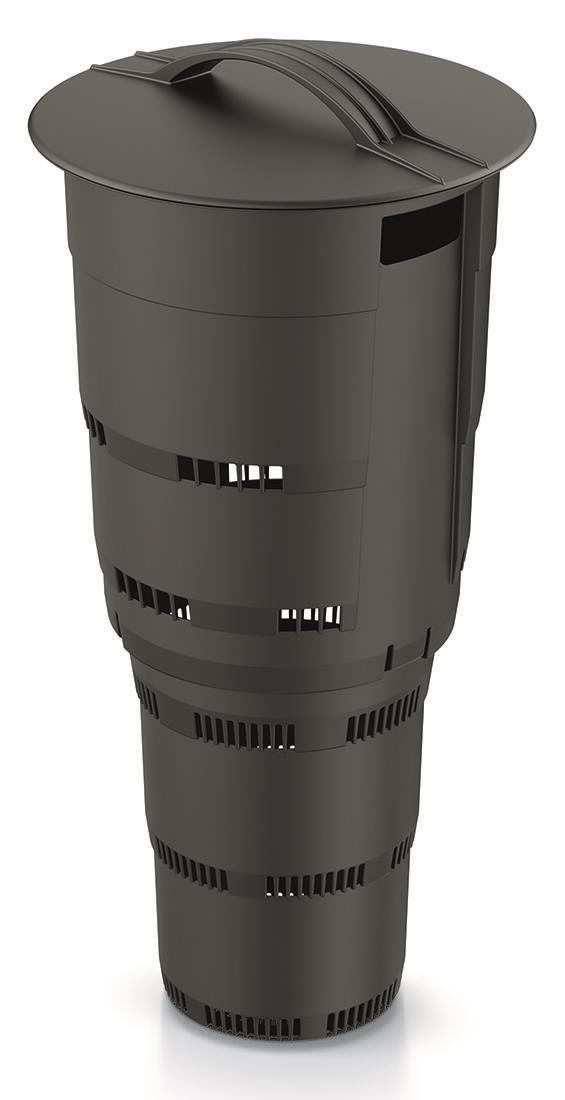 PROSPERPLAST Kompostér podzemní COMBIOSOIL, průměr 25 cm, černý