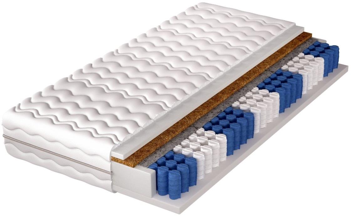 Nejlevnější nábytek Pružinová matrace Braxton tuhost H2, 160 × 200 cm