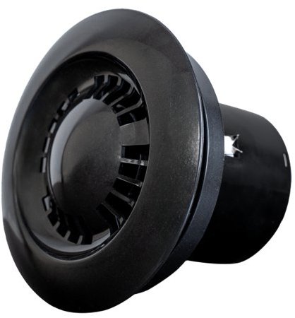 MakTrade 100-T Lunar s časovačem a klapkou 8 W, černý
