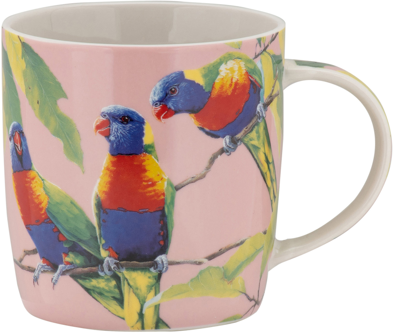 Maxwell & Williams Hrnek 370 ml Katherine Castle Bird Talk Rainbow Lorikeets