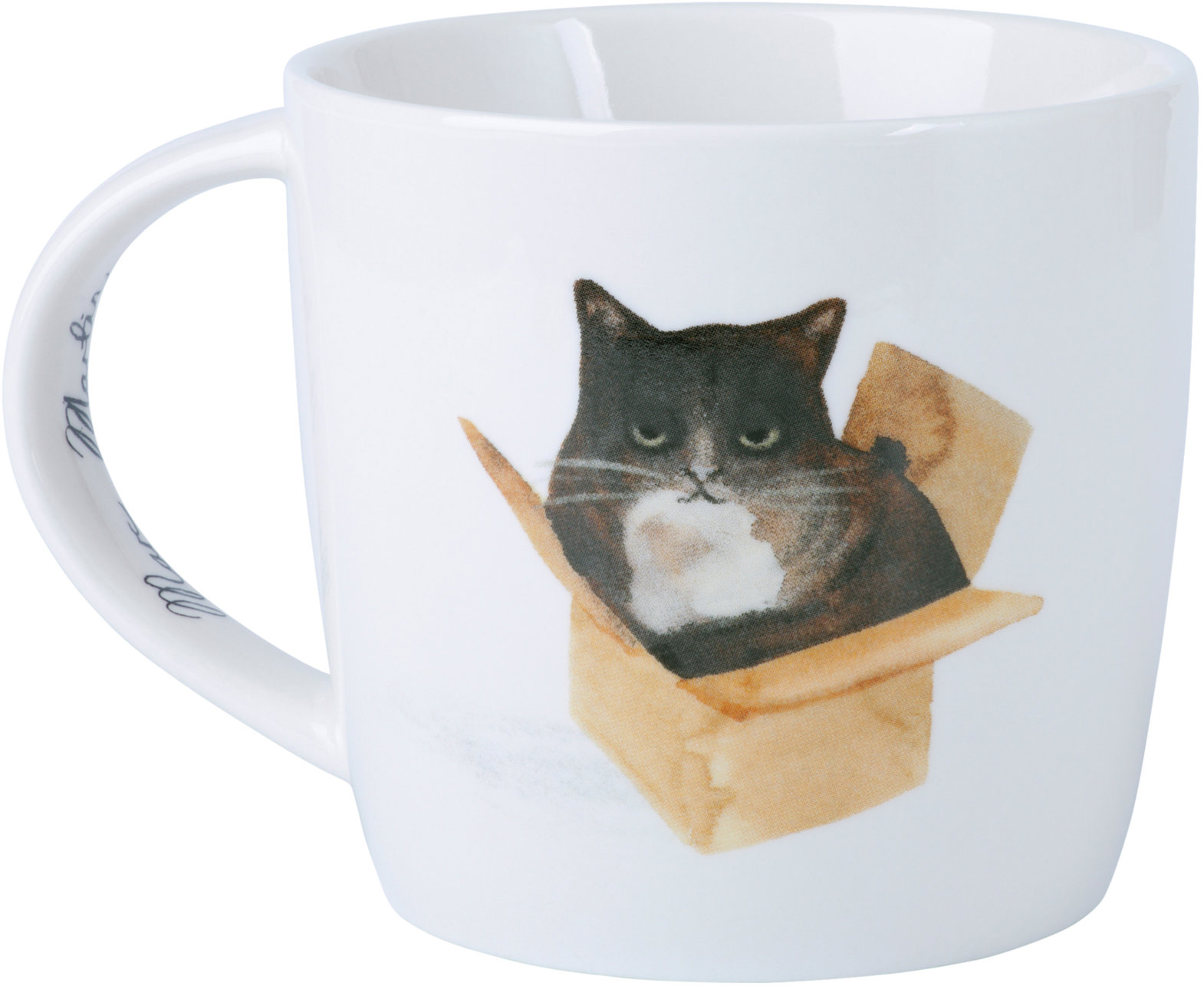 Maxwell & Williams Hrnek 400 ml Marc Martin Feline Friends Kočka v krabici