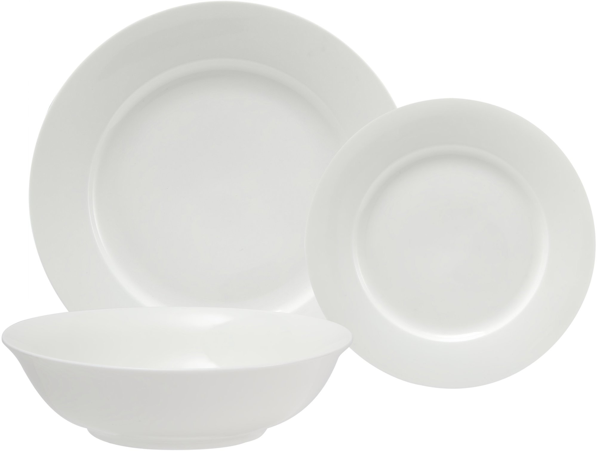 Maxwell & Williams Jídelní sada 12 ks WHITE BASIC TRIBECA