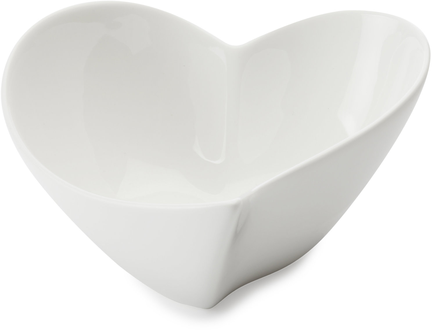 Maxwell & Williams WHITE BASICS Set misek 4 ks srdce