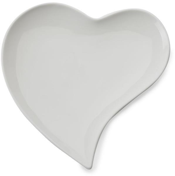 Maxwell & Williams WHITE BASICS Set srdcových talířů 4 ks