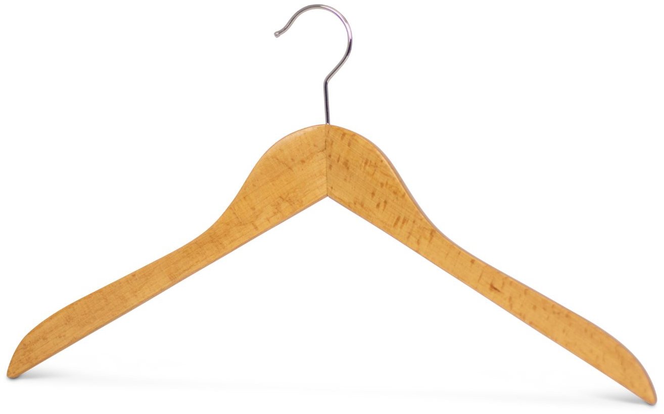 MAWA Dřevěné ergonomické ramínko Business, přírodní