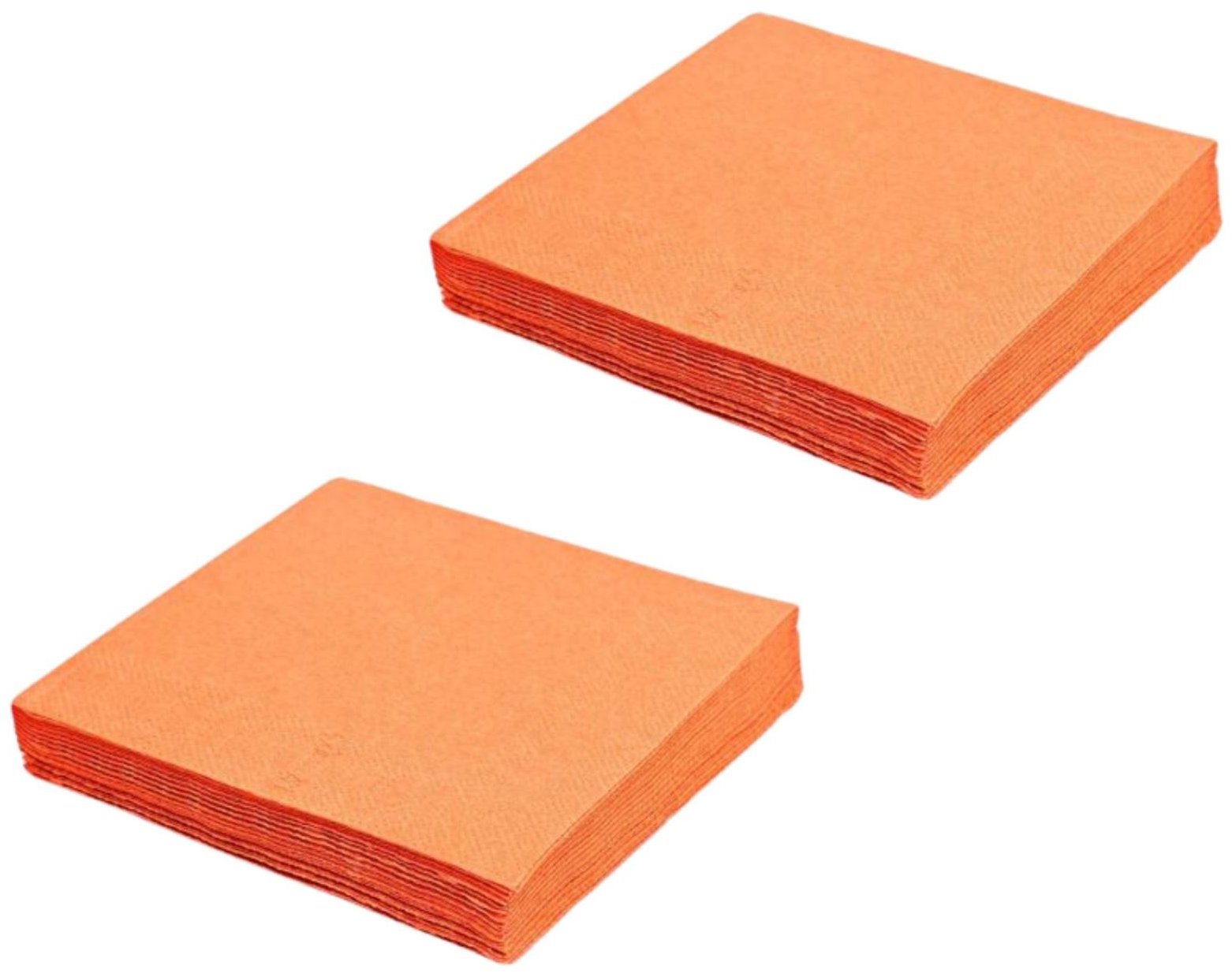 MAZUREK Ubrousky 33 × 33 cm oranžové - 40 ks - třívrstvé party